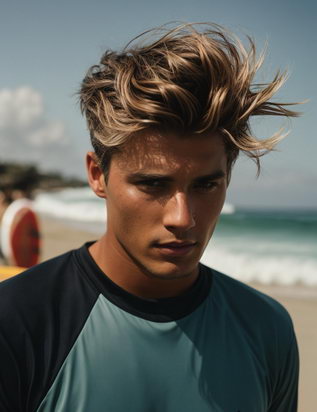 Surfer Frisur für Jungs